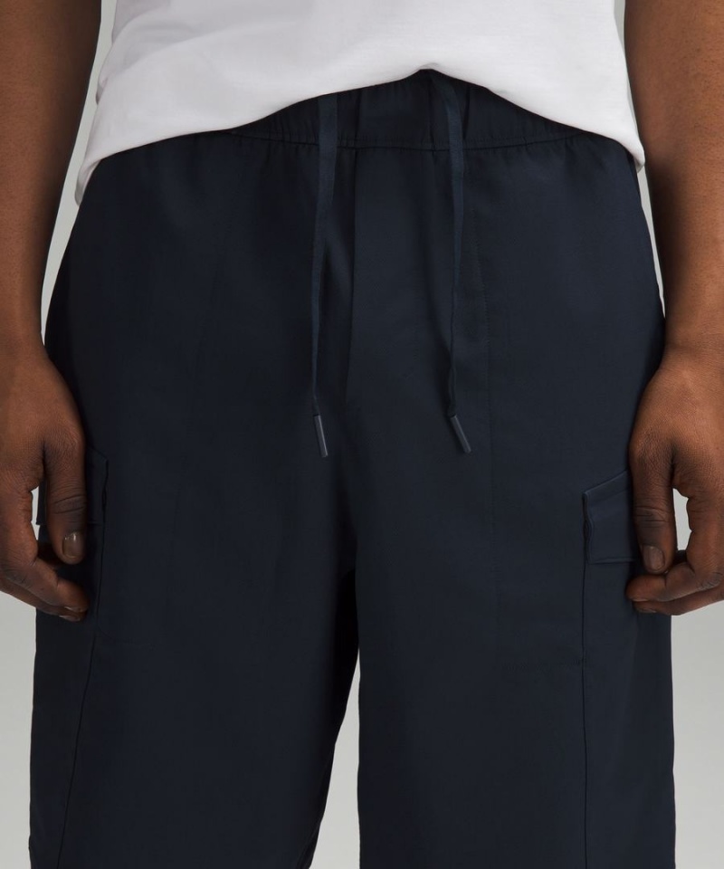 Lululemon Cargo Pocket Shorts Herr Marinblå Sverige | MBOEZF362