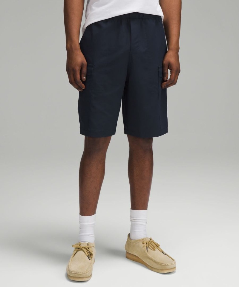 Lululemon Cargo Pocket Shorts Herr Marinblå Sverige | MBOEZF362