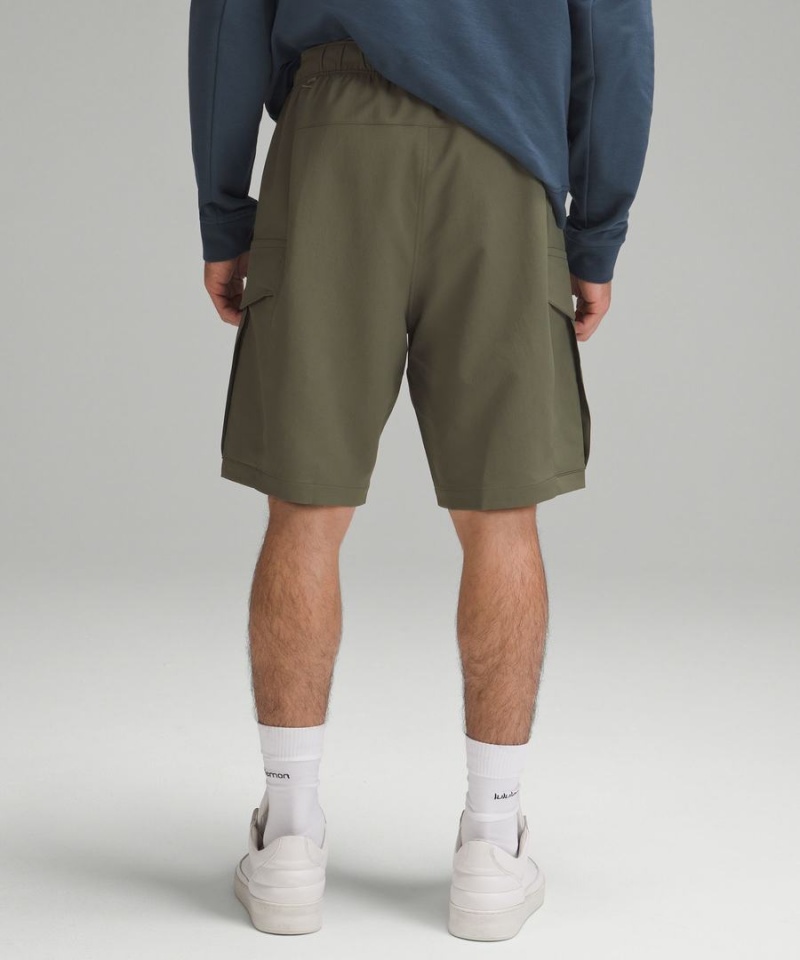 Lululemon Cargo Pocket Shorts Herr Olivgröna Sverige | JMRETS726