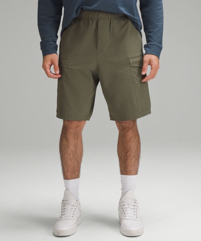 Lululemon Cargo Pocket Shorts Herr Olivgröna Sverige | JMRETS726