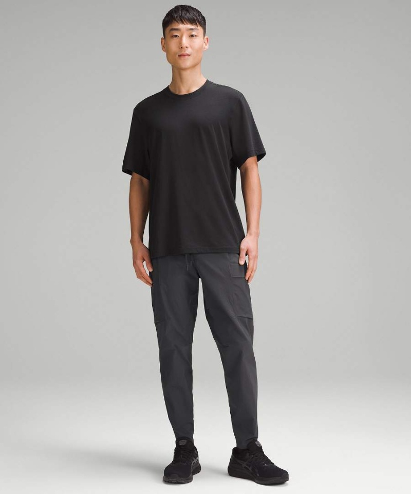 Lululemon Cargo Tränings Byxor Herr Mörkgrå Sverige | CAKJIQ851