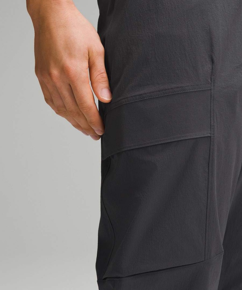 Lululemon Cargo Tränings Byxor Herr Mörkgrå Sverige | CAKJIQ851