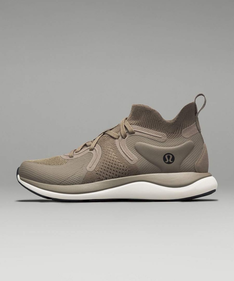 Lululemon Chargefeel 2 Mid Sneakers Dam Grå Svarta Beige Sverige | VXGWJI576
