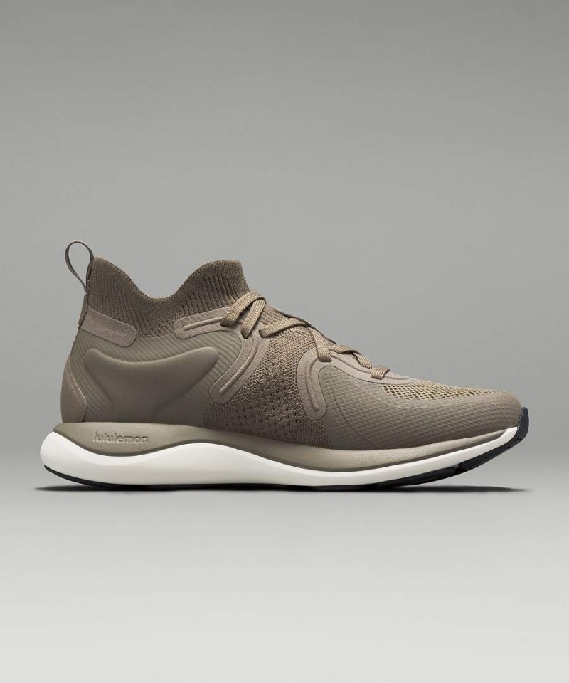 Lululemon Chargefeel 2 Mid Sneakers Dam Grå Svarta Beige Sverige | VXGWJI576