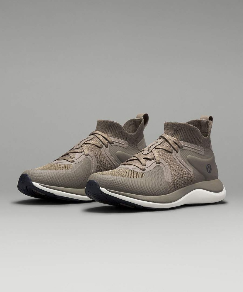 Lululemon Chargefeel 2 Mid Sneakers Dam Grå Svarta Beige Sverige | VXGWJI576