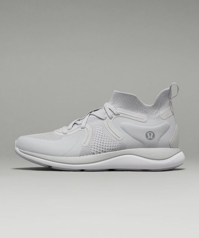 Lululemon Chargefeel 2 Mid Sneakers Dam Vita Silver Sverige | CXKJWU491