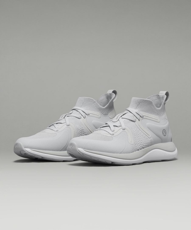 Lululemon Chargefeel 2 Mid Sneakers Dam Vita Silver Sverige | CXKJWU491