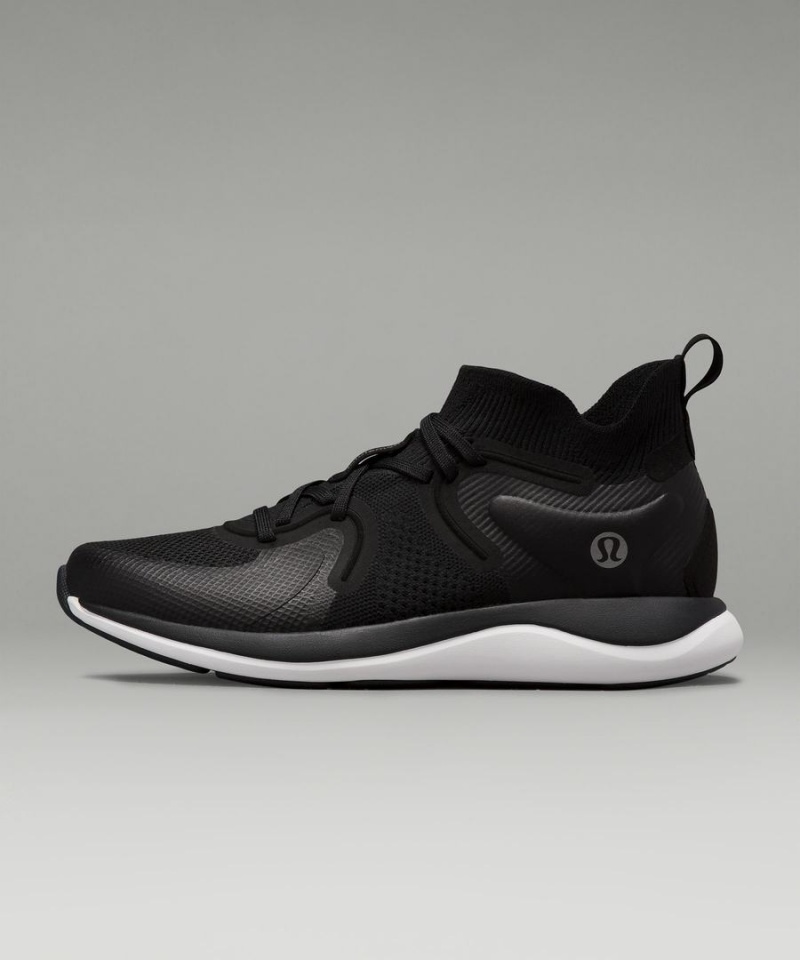 Lululemon Chargefeel 2 Mid Sneakers Dam Svarta Vita Sverige | DGCJAV057