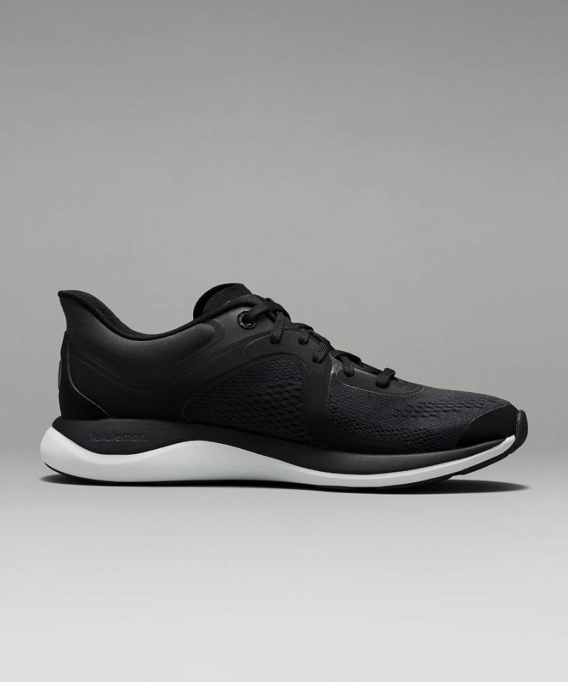 Lululemon Chargefeel Low Sneakers Dam Svarta Vita Sverige | WORYFP968
