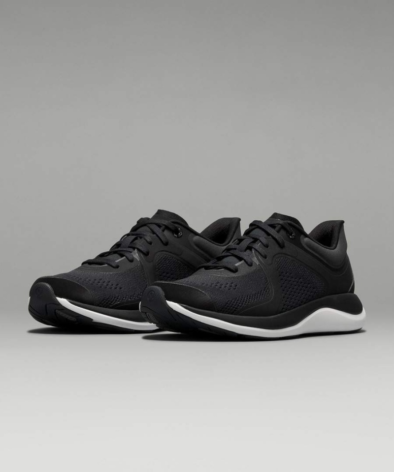 Lululemon Chargefeel Low Sneakers Dam Svarta Vita Sverige | WORYFP968