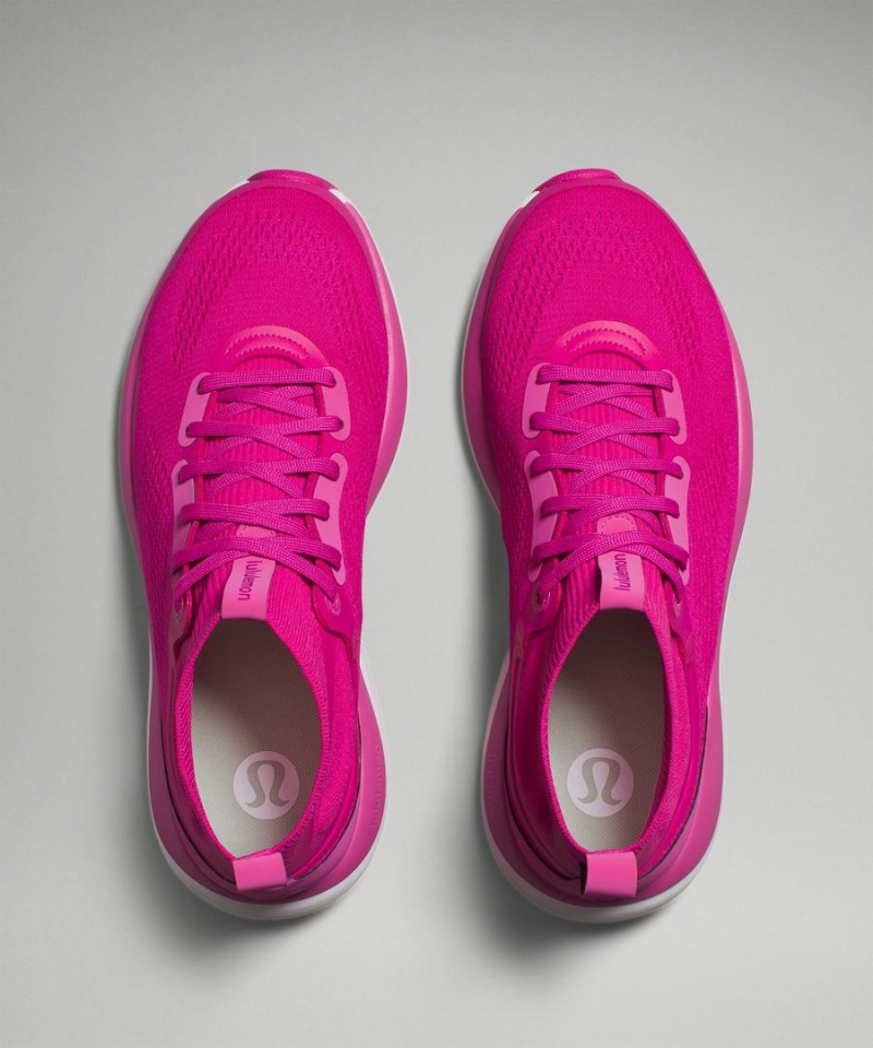 Lululemon Chargefeel Mid Sneakers Dam Rosa Vita Sverige | SDBGCW687