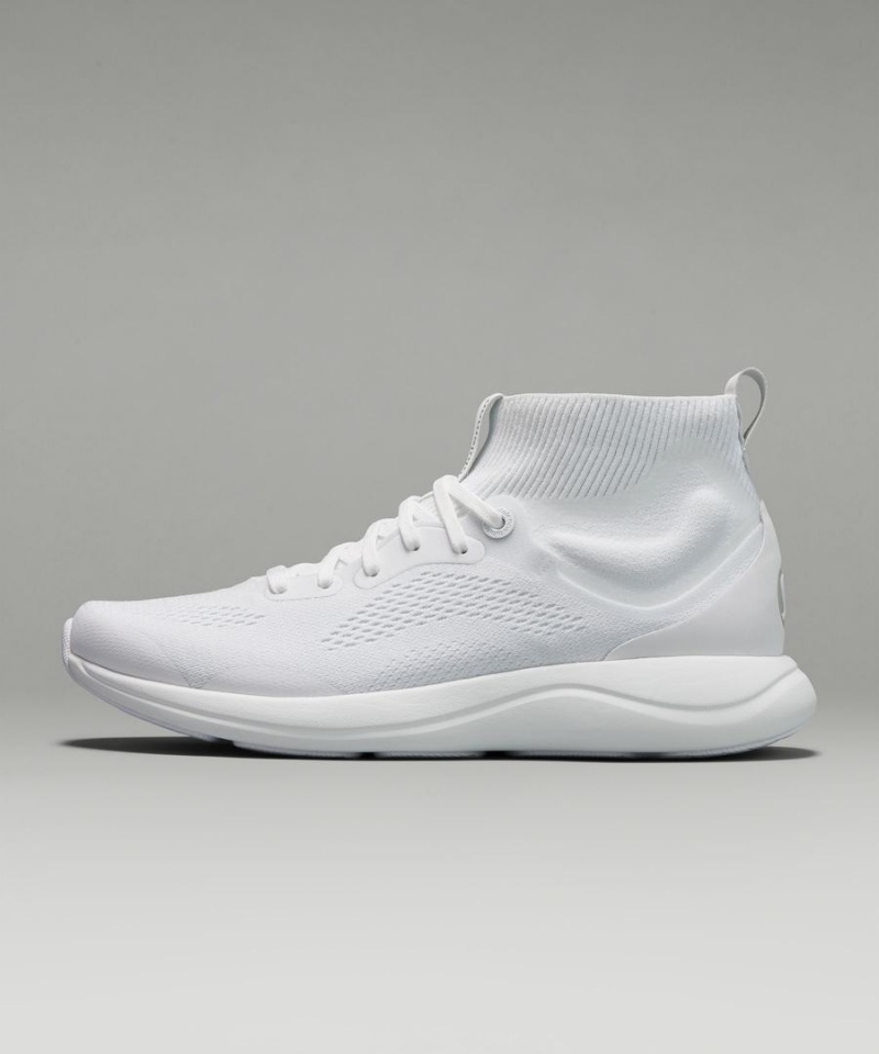 Lululemon Chargefeel Mid Sneakers Dam Vita Vita Sverige | AIXMYC718