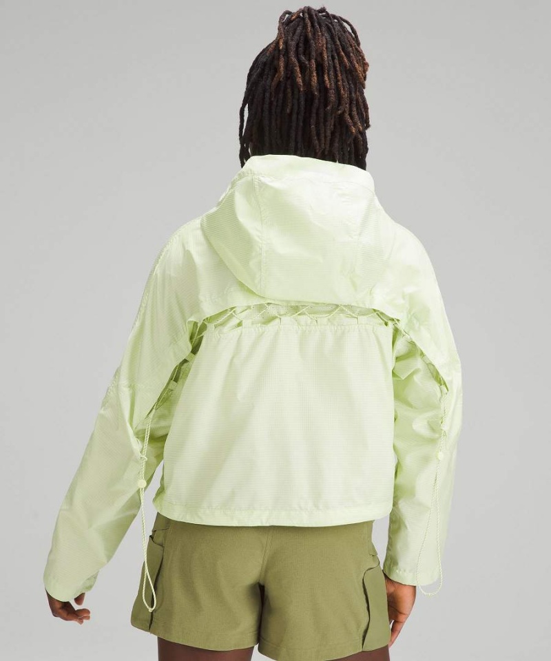 Lululemon Cinch-Back Half-Zip Vandring Pullover Jackor Dam Ljusgröna Sverige | QNWBCA849