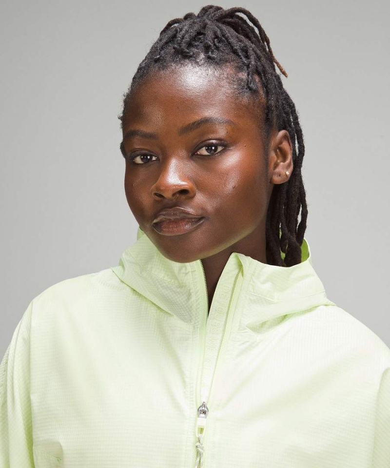 Lululemon Cinch-Back Half-Zip Vandring Pullover Jackor Dam Ljusgröna Sverige | QNWBCA849