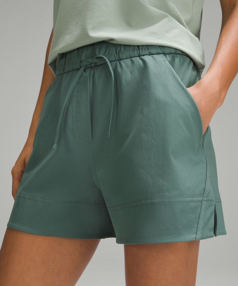 Lululemon Cinchable Midja High-Rise Woven 3.5