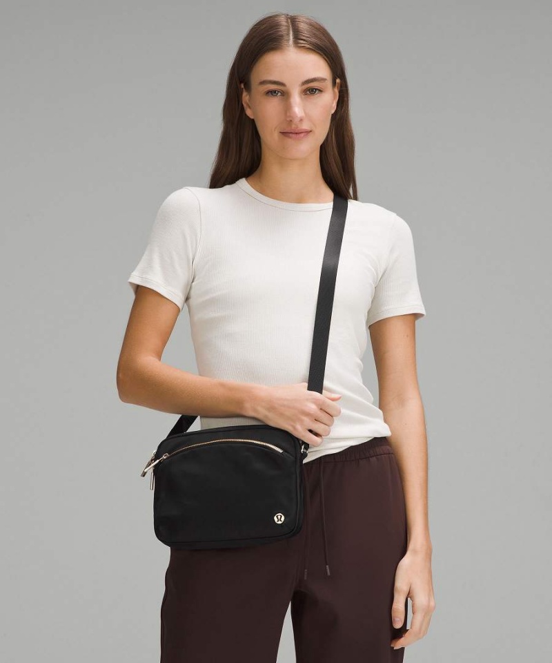 Lululemon City Adventurer 2.5L Crossbody Väska Dam Svarta Sverige | LUJXZD273