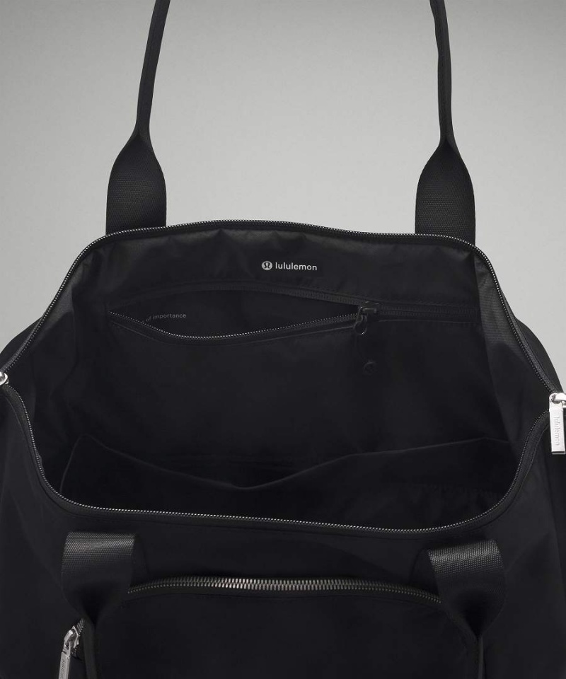 Lululemon City Adventurer 27L Tote Dam Svarta Sverige | DZJEXR507