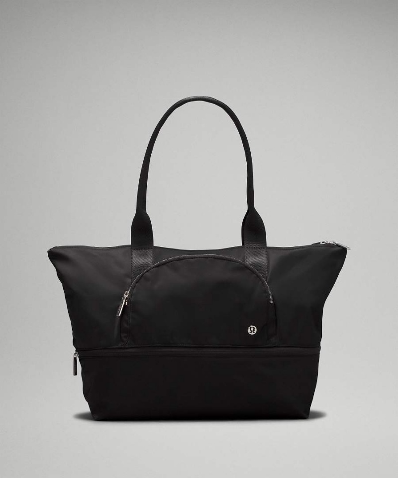 Lululemon City Adventurer 27L Tote Dam Svarta Sverige | DZJEXR507