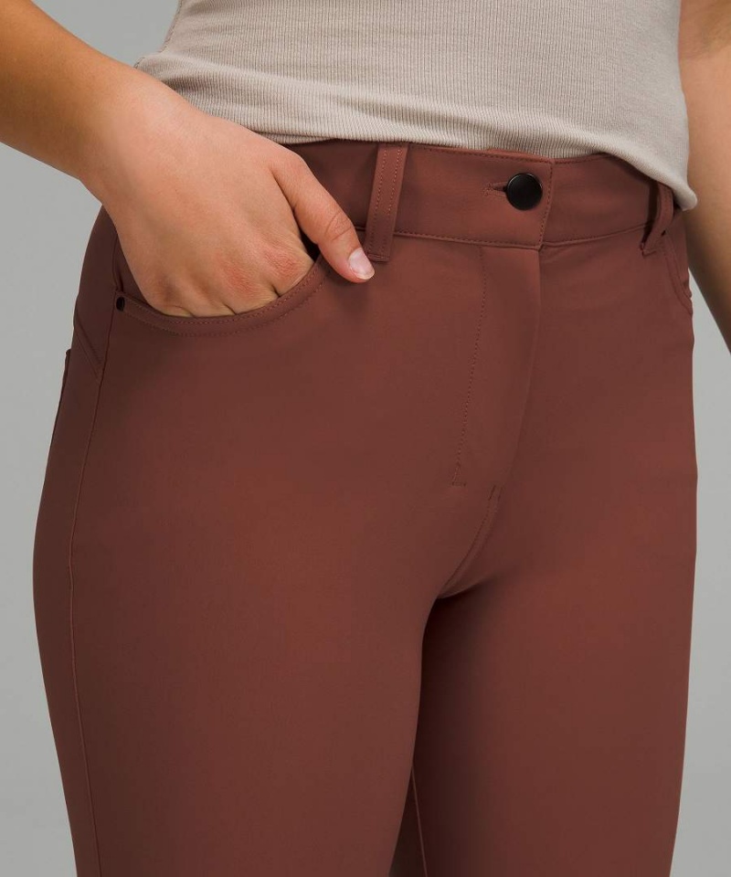 Lululemon City Sleek Slim-Fit 5 Pocket High-Rise Byxor Dam Koppar Koppar Sverige | JSYMGC754