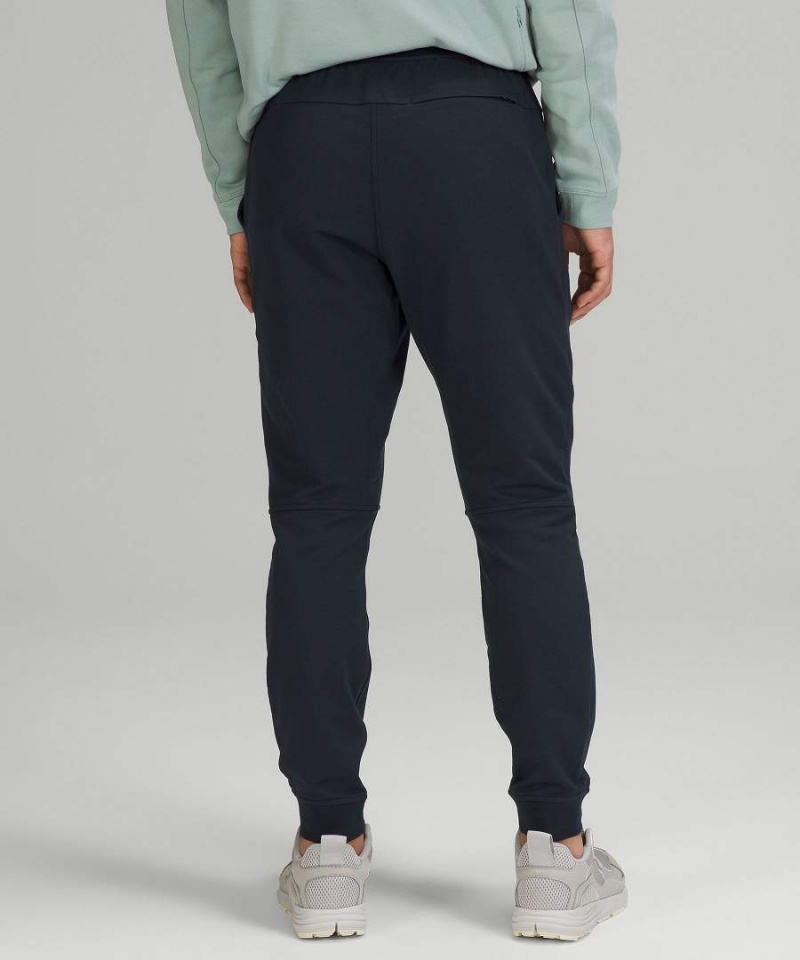 Lululemon City Sweat Höga Joggingbyxor Herr Marinblå Sverige | PKFEJM627