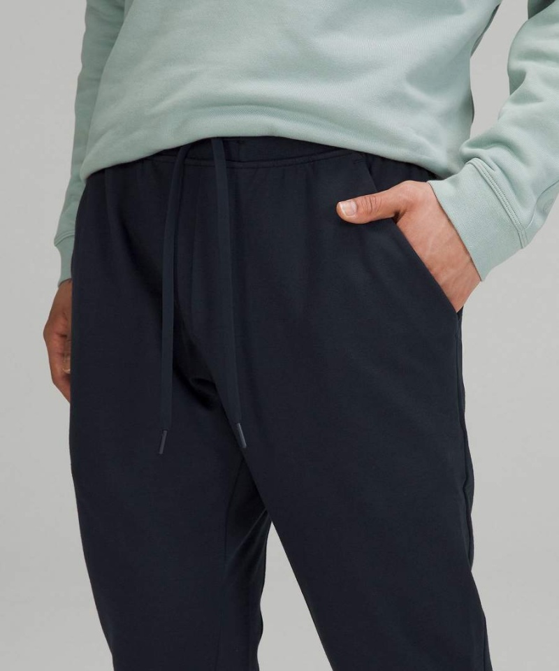 Lululemon City Sweat Höga Joggingbyxor Herr Marinblå Sverige | PKFEJM627