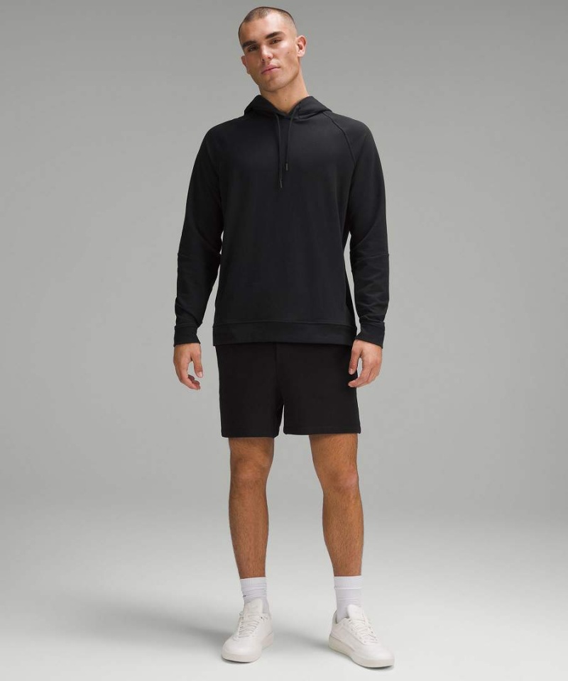 Lululemon City Sweat Pullover Hoodie Herr Svarta Sverige | IHTFYA784
