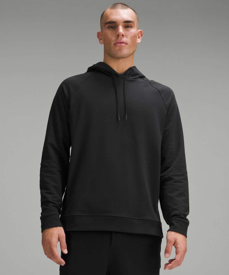 Lululemon City Sweat Pullover Hoodie Herr Svarta Sverige | IHTFYA784