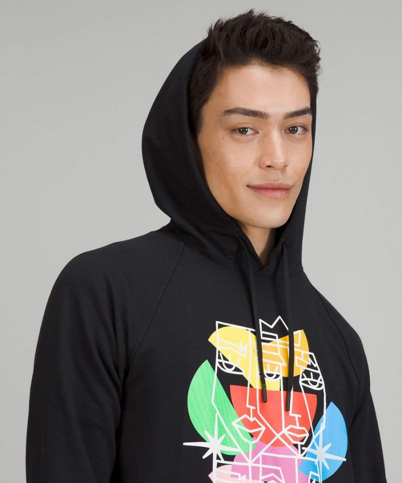 Lululemon City Sweat Pullover Pride Hoodie Herr Svarta Sverige | DBRFUI431