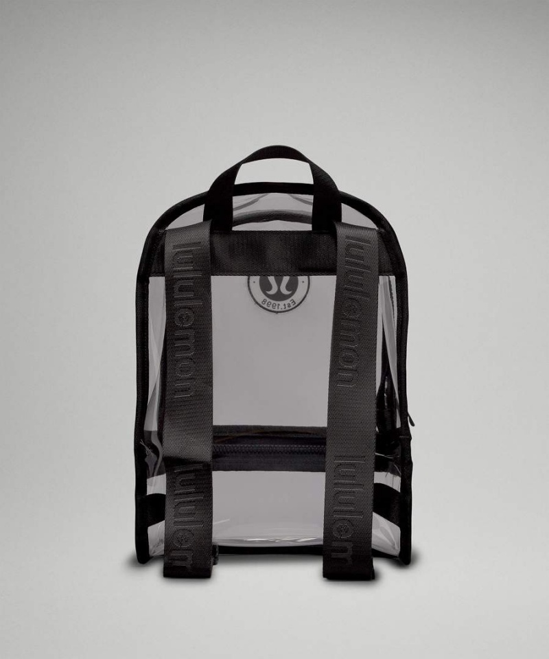 Lululemon Clear Mini 10L Logo Ryggsäckar Dam Svarta Sverige | HTBOFW365