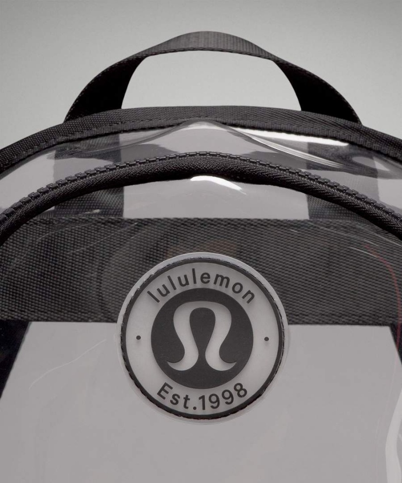 Lululemon Clear Mini 10L Logo Ryggsäckar Herr Svarta Sverige | GNAFDY679