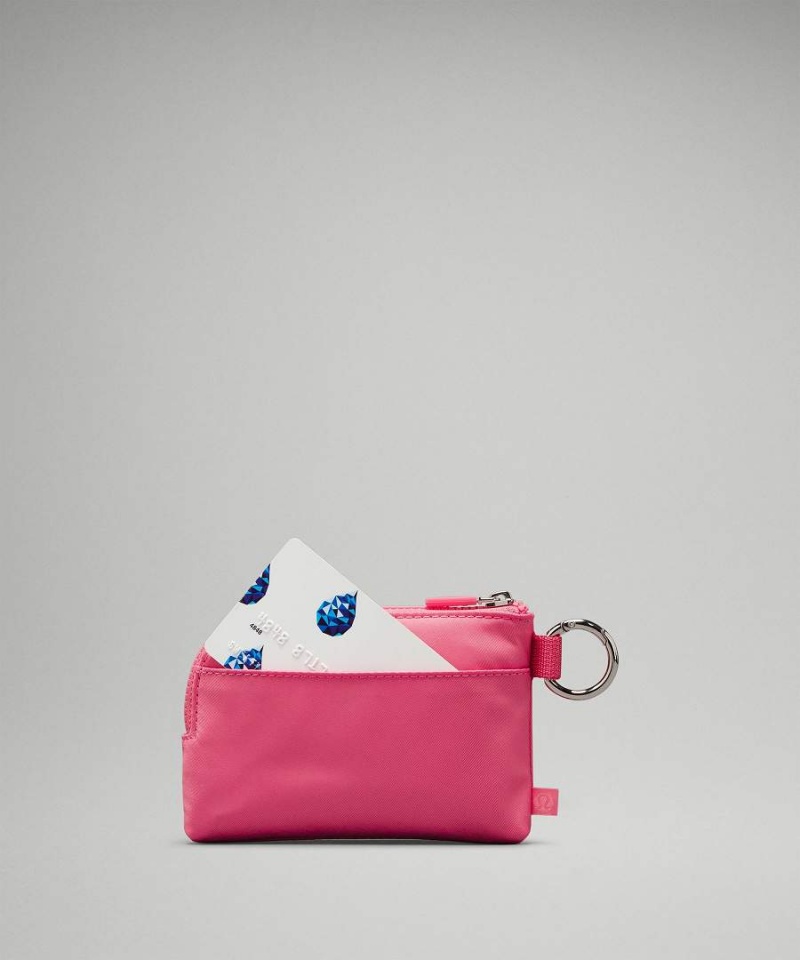 Lululemon Clippable Card Påse Dam Rosa Lila Sverige | TAZWMQ580
