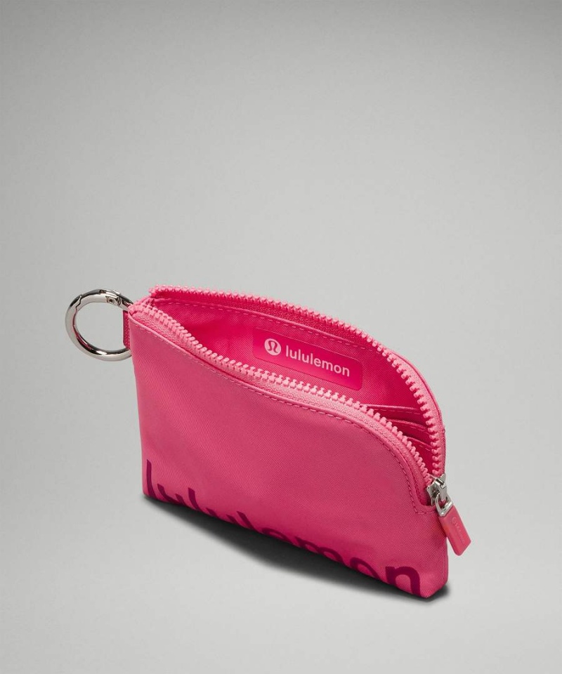 Lululemon Clippable Card Påse Dam Rosa Lila Sverige | TAZWMQ580