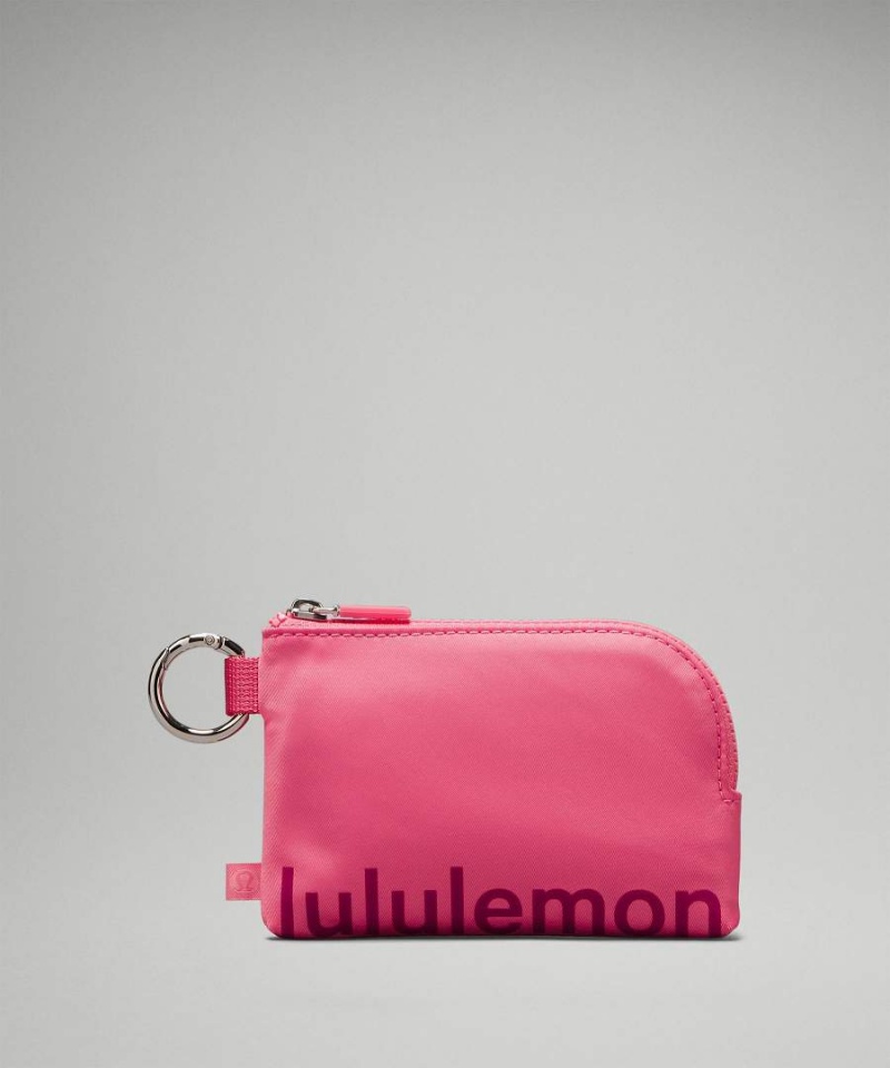 Lululemon Clippable Card Påse Dam Rosa Lila Sverige | TAZWMQ580