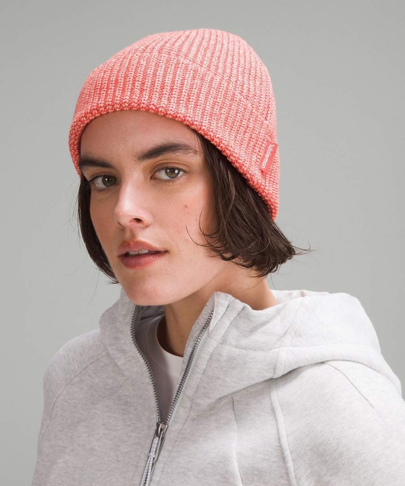 Lululemon Close-Fit Bomull-Blend Räfflad Mössa Dam Orange Sverige | CPSBGF280
