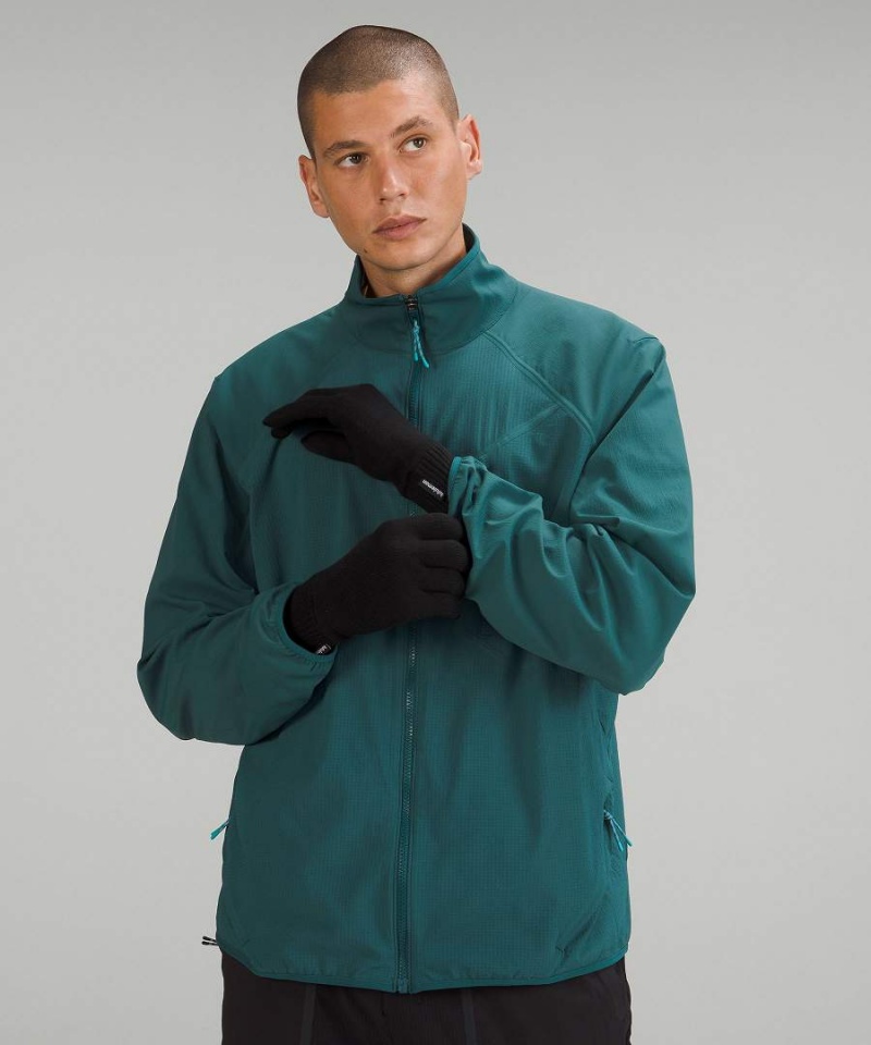 Lululemon Cold Pursuit Knit Handskar Herr Svarta Sverige | OIRGAH213