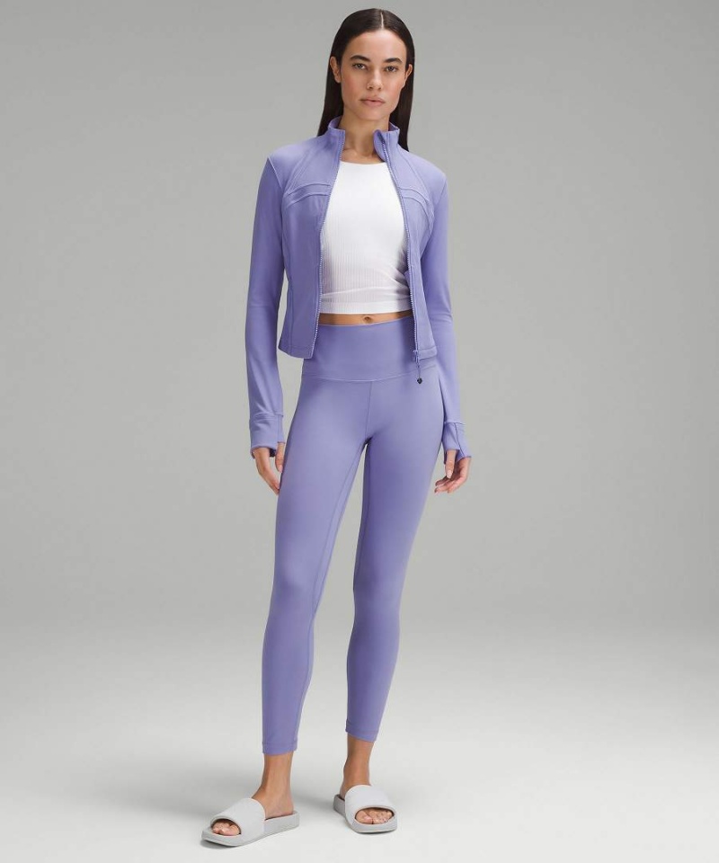Lululemon Cropped Nulu Define Jacket Dam Mörklavendel Sverige | EOIYAT902