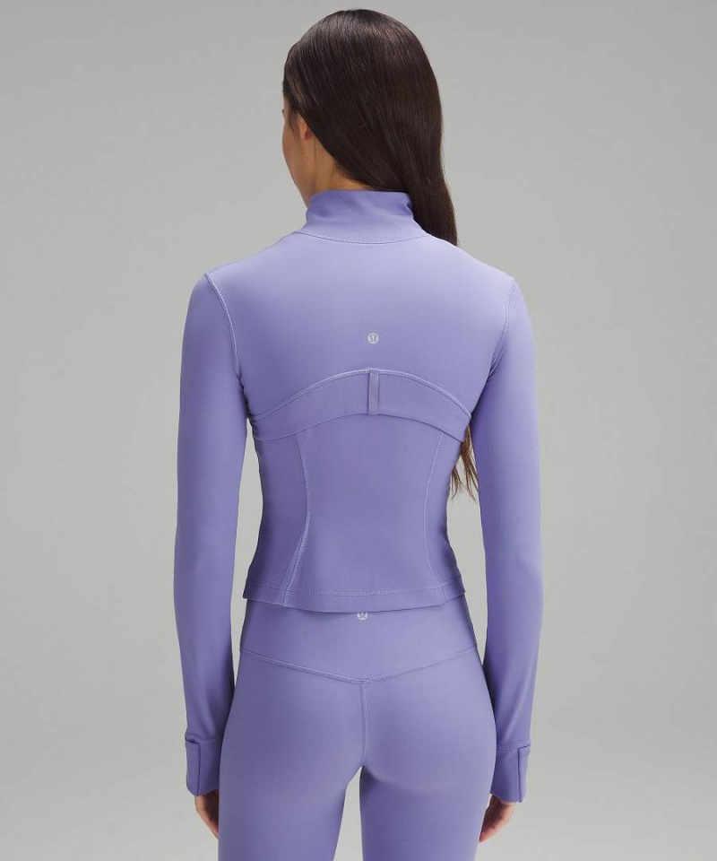 Lululemon Cropped Nulu Define Jacket Dam Mörklavendel Sverige | EOIYAT902