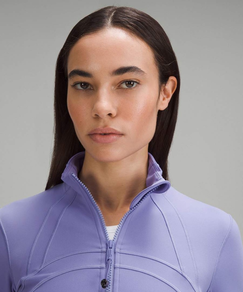 Lululemon Cropped Nulu Define Jacket Dam Mörklavendel Sverige | EOIYAT902