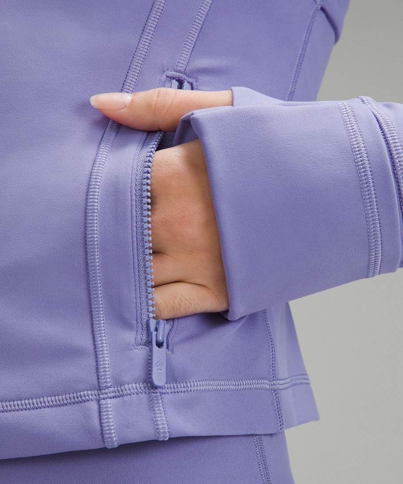 Lululemon Cropped Nulu Define Jacket Dam Mörklavendel Sverige | EOIYAT902
