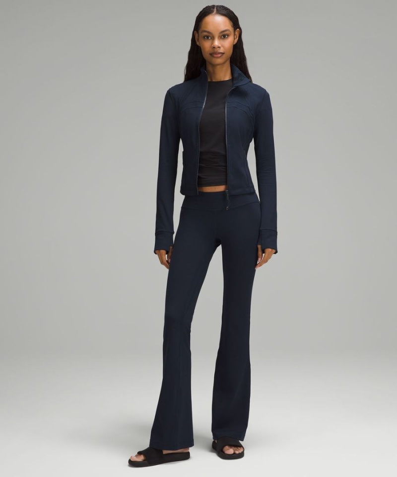 Lululemon Cropped Nulu Define Jacket Dam Marinblå Sverige | UMHTSW293