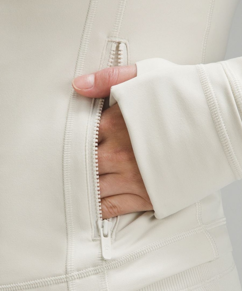 Lululemon Cropped Nulu Define Jacket Dam Beige Sverige | UHGPAM392