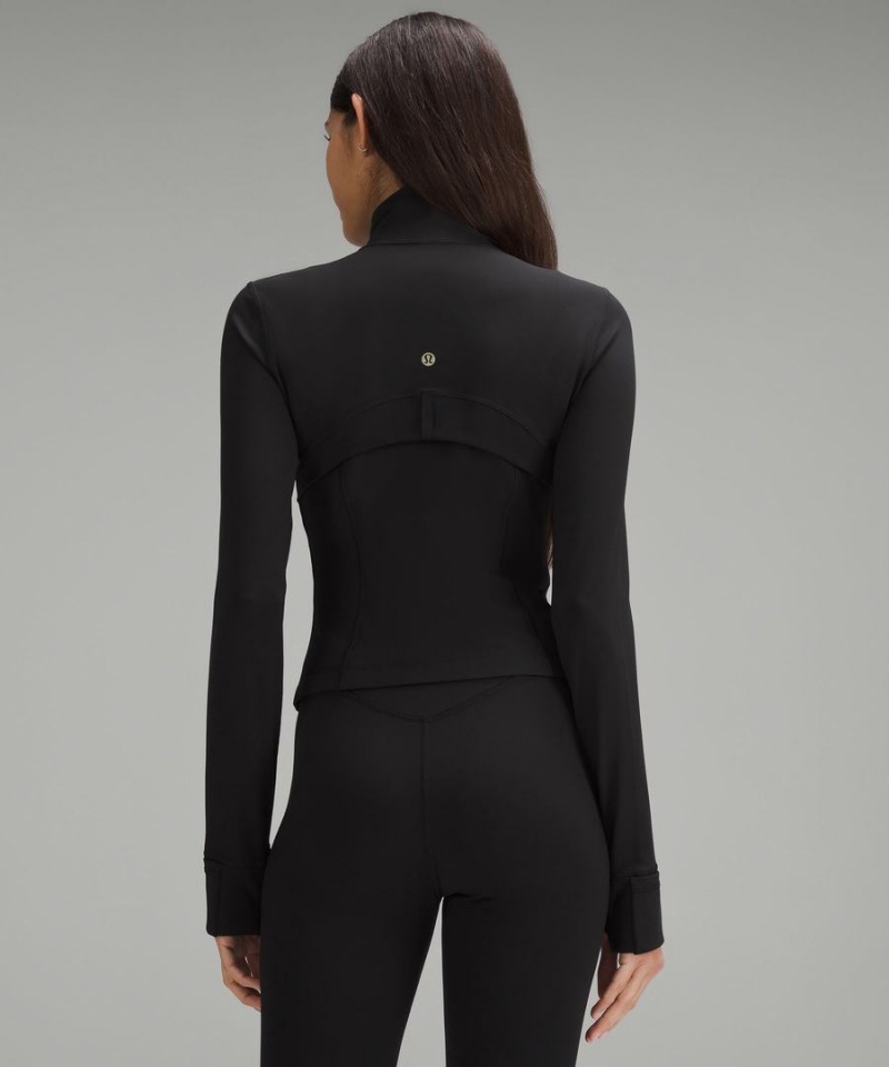 Lululemon Cropped Nulu Define Jacket Dam Svarta Guld Sverige | DKRTMS718