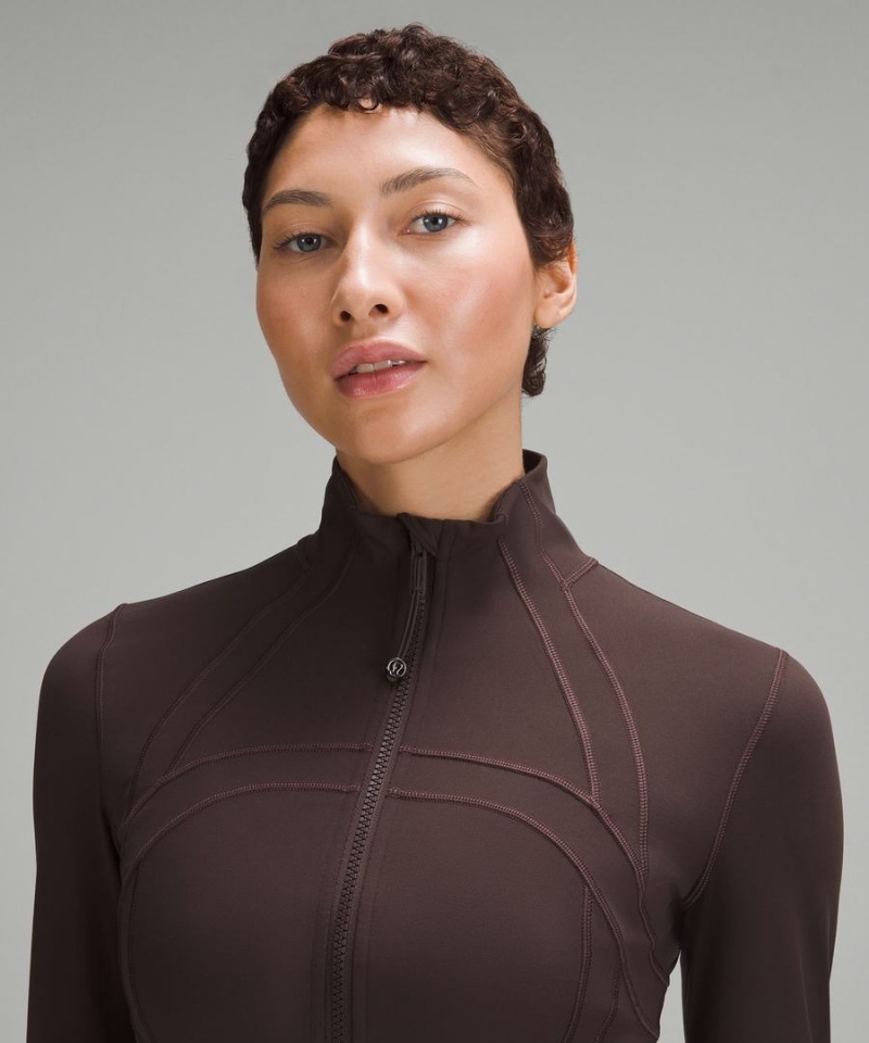 Lululemon Cropped Nulu Define Jacket Dam Choklad Sverige | KLGQUV946