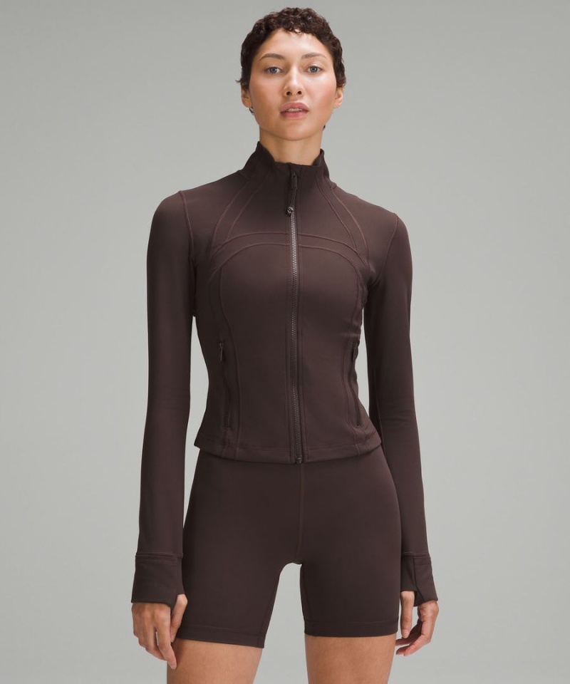 Lululemon Cropped Nulu Define Jacket Dam Choklad Sverige | KLGQUV946