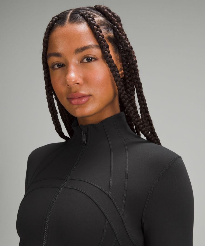 Lululemon Cropped Nulu Define Jacket Dam Svarta Sverige | NIHBUG897