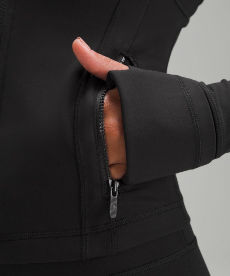 Lululemon Cropped Nulu Define Jacket Dam Svarta Sverige | NIHBUG897