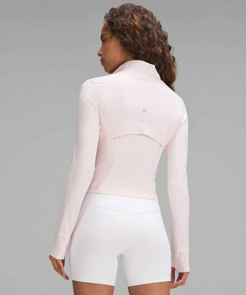 Lululemon Cropped Nulu Define Jacket Dam Ljusröda Sverige | FJNKGQ078