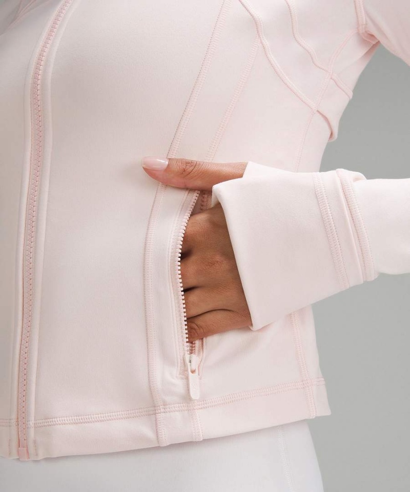 Lululemon Cropped Nulu Define Jacket Dam Ljusröda Sverige | FJNKGQ078