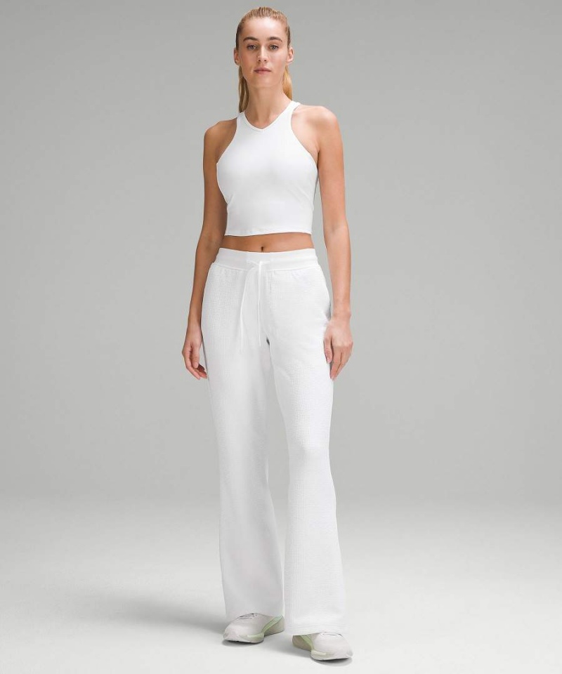 Lululemon Cropped V-Neck Tennis Linne Dam Vita Sverige | RVTJSX145