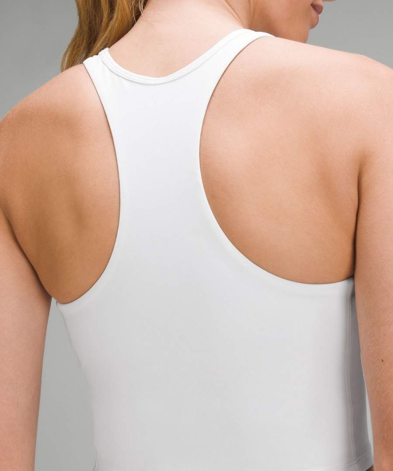 Lululemon Cropped V-Neck Tennis Linne Dam Vita Sverige | RVTJSX145